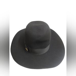 Borsalino Vintage Wool Fedora Hat Cappello Gold